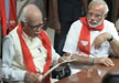 BJPs show of unity: accompanied by Narendra Modi, LK Advani files his nomination